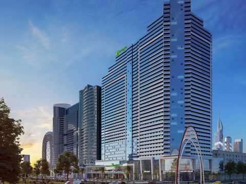 Главный фасад ЖК Blue Sky Tower